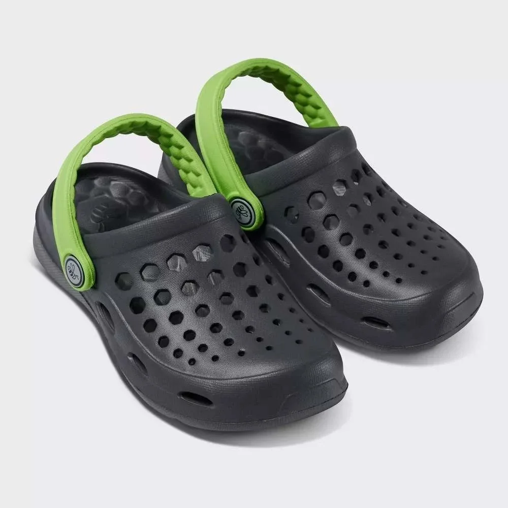 Toddler Harper Sandals by Joybees Lime Green Gray Size 10-11 New With Tags